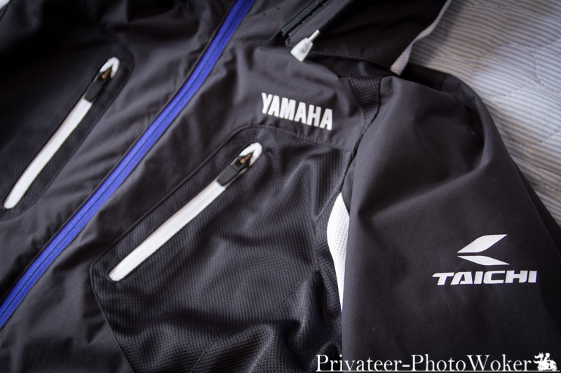 ヤマハ(YAMAHA) バイクジャケット RS TAICHI コラボモデル YAS44R エアーパーカー ブラック/ホワイト