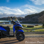 ヤマハバイク(公式)様からトリシティ155の写真使用依頼が来ました！ “幸せを運ぶ青トリさん”がモーターサイクルショー2020へ！